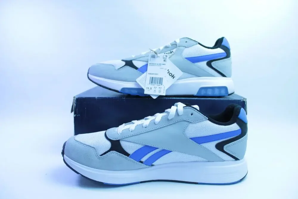 NEW Reebok Glide DMX 'White Kinetic Blue Grey' Sz 11.5 100201251